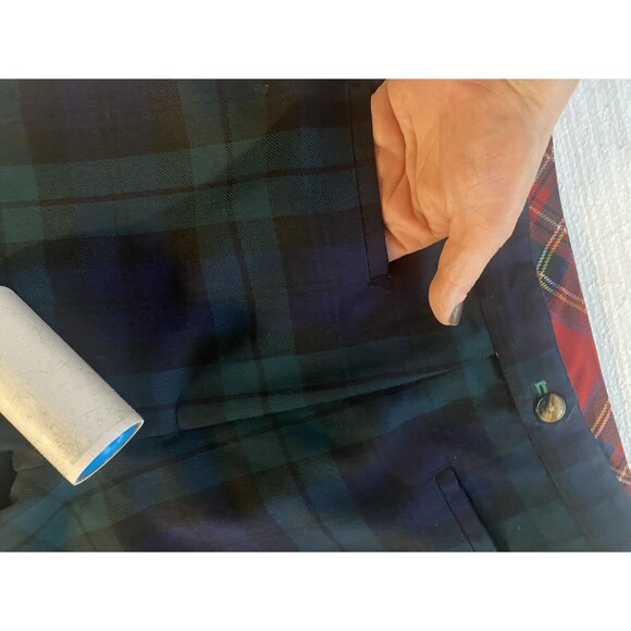 Vintage Tommy Hilfiger Plaid Straight Leg Pants Size 6 - Picture 5 of 11